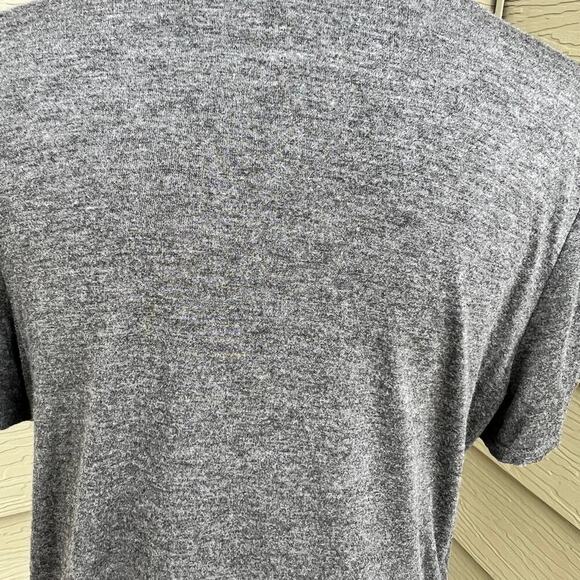 Naif Cardigan with attached lace tank top. Women's size M, charcoal & white - Picture 6 of 10